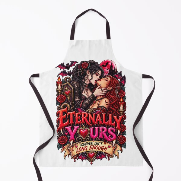 Item preview, DARK LOVE ❤️ - MONSTER ROMANCE COLLETION - VAMPIRE LOVE - ETERNALLY YOURS - FOREVER ISN'T LONG ENOUGH - LESBIAN PRIDE designed and sold by WheelieGdArt.
