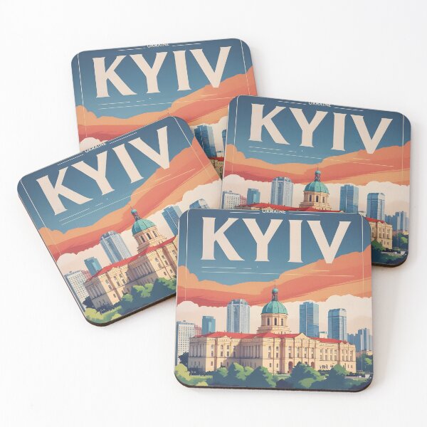 Item preview, Kyiv Ukraine Vintage Travel Tourism designed and sold by TravelersGems.