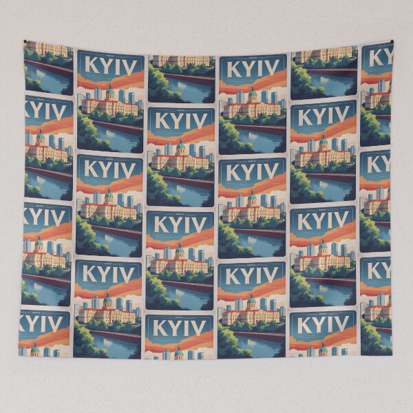 Artikelvorschau, Kiew, Ukraine – Vintage-Reisen und Tourismus entworfen und verkauft von TravelersGems.