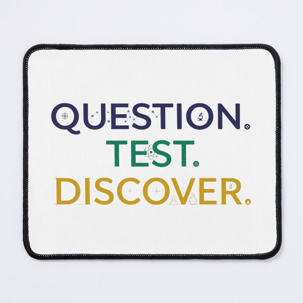 Item preview, Question Test Discover | Scientist Science Student designed and sold by Amr Darwish Graphic designer.