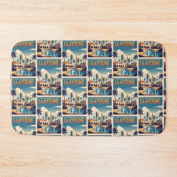 Item preview, Laayoune Western Sahara Vintage Travel designed and sold by TravelersGems.