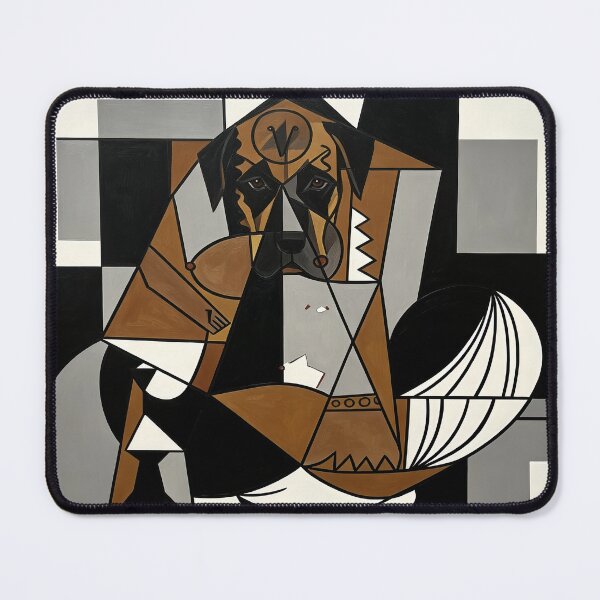 Item preview, cubist animal artwork designed and sold by forget45studio.