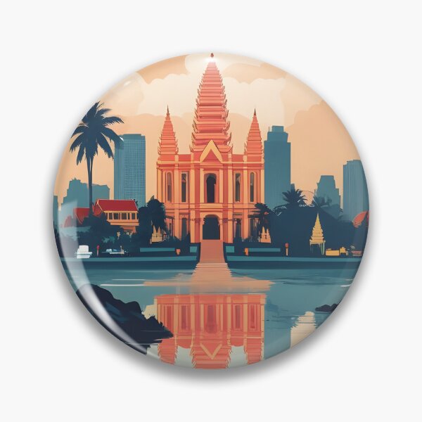 Item preview, Vientiane Laos Vintage Travel Tourism designed and sold by TravelersGems.