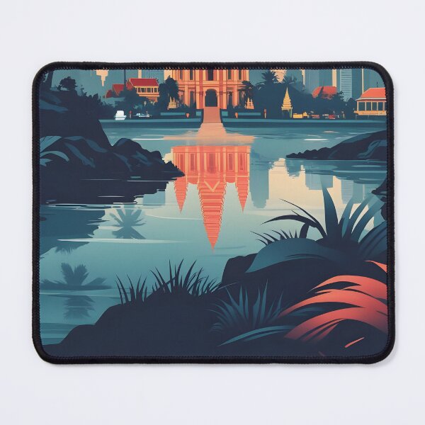 Item preview, Vientiane Laos Vintage Travel Tourism designed and sold by TravelersGems.