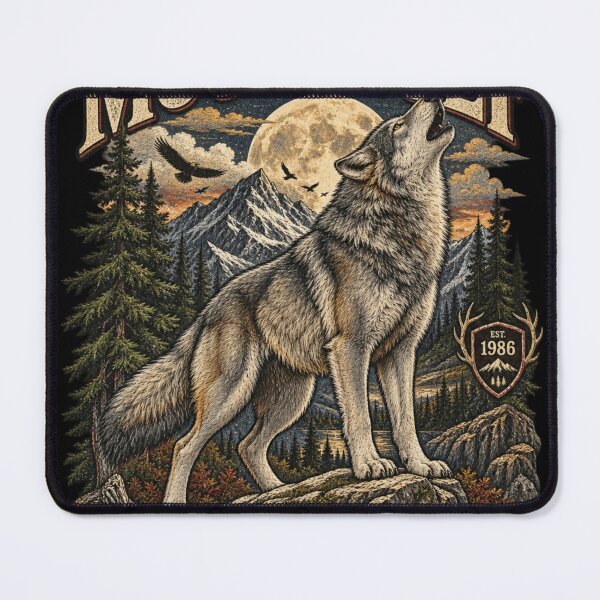 Item preview, WILD MOON WOLF designed and sold by KrungiT Design .