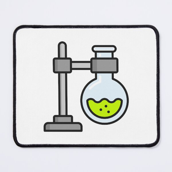 Item preview, Boiling Flask And Stand Science Icon designed and sold by VectorForge Studio.