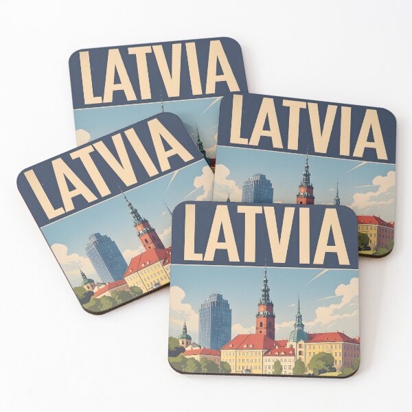 Item preview, Riga Latvia Vintage Travel Tourism designed and sold by TravelersGems.