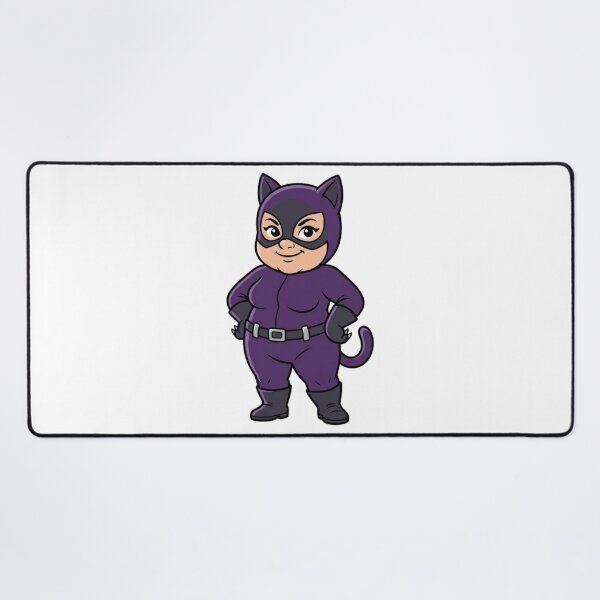 Item preview, Classic Purple Catsuit Catwoman Garden Gnome designed and sold by Bad-Decisions-Designs.