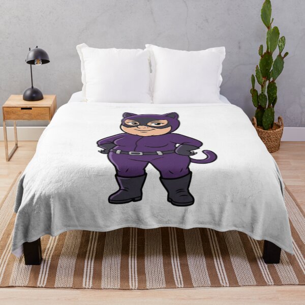 Item preview, Classic Purple Catsuit Catwoman Garden Gnome designed and sold by Bad-Decisions-Designs.