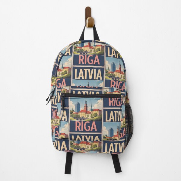 Item preview, Riga Latvia Vintage Travel Tourism designed and sold by TravelersGems.