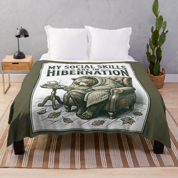 Item preview, My Social Skills Are In Hibernation designed and sold by SignumShop.