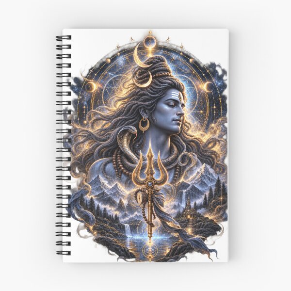 Item preview, Mystical Shiva (color) designed and sold by Digitalys Studios.