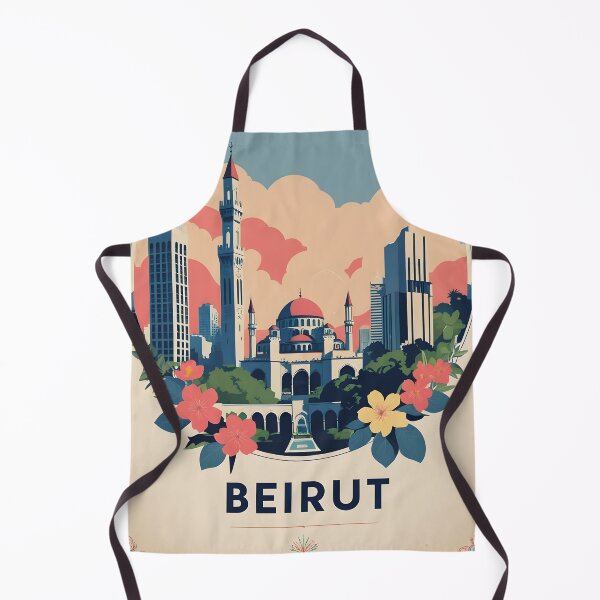 Item preview, Beirut Lebanon Vintage Travel Tourism designed and sold by TravelersGems.