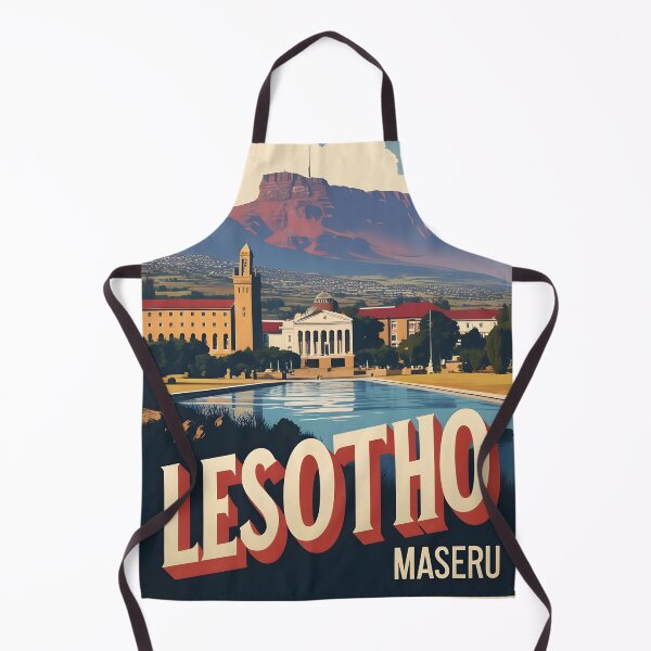 Item preview, Maseru Lesotho Vintage Travel Tourism designed and sold by TravelersGems.