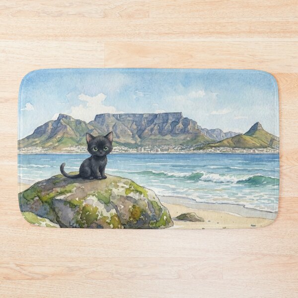 Item preview, Cute Little Black Cat in Cape Town, South Africa (L) designed and sold by CLBC.STORE.