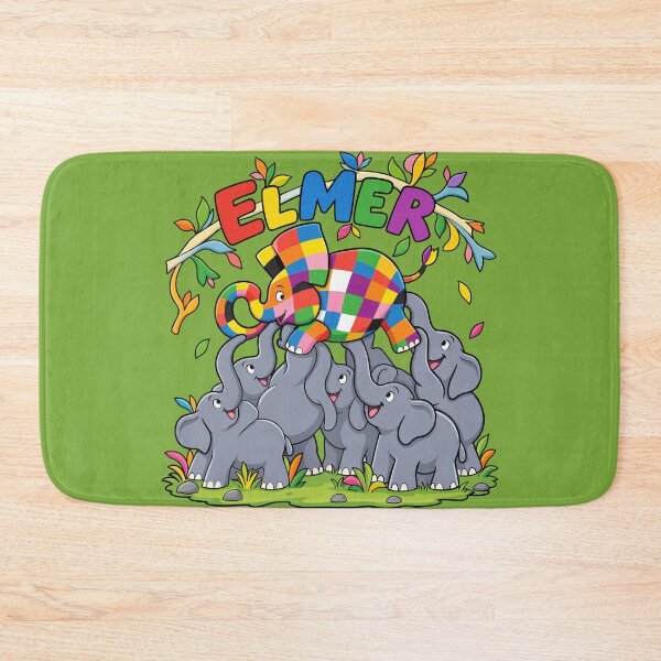Item preview, Elmer Elephant Parade – Colorful Friendship designed and sold by HappyToons Shop.