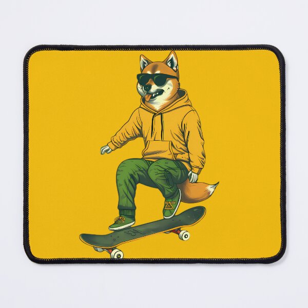Item preview, Cool Skateboarding Animal Art designed and sold by Structure-Blue.