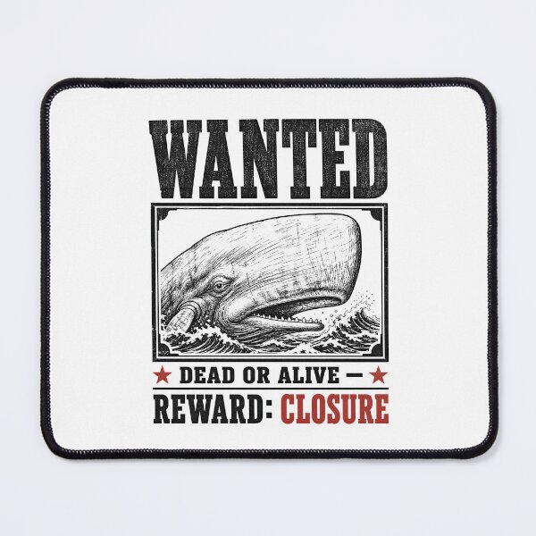 Item preview, Moby Dick Wanted Dead or Alive Reward Closure designed and sold by Fenay Designs.