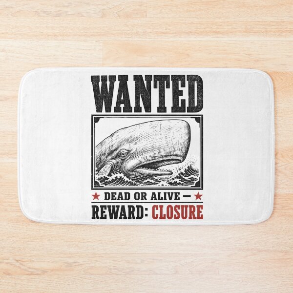 Item preview, Moby Dick Wanted Dead or Alive Reward Closure designed and sold by Fenay Designs.