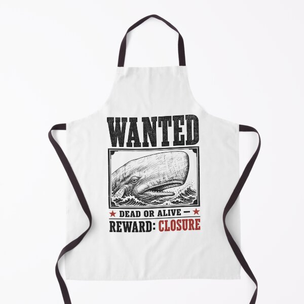 Item preview, Moby Dick Wanted Dead or Alive Reward Closure designed and sold by Fenay Designs.