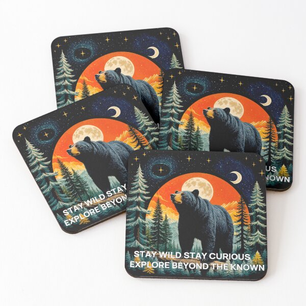 Item preview, Wilderness Whispers: A Collection of Bear-Inspired Nature Art #4 designed and sold by Helios Be. Lavsh.