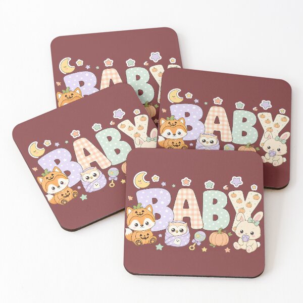 Item preview, Baby's First Halloween Letter Block Shirt | Cute Pastel Design designed and sold by MOCH- ART.