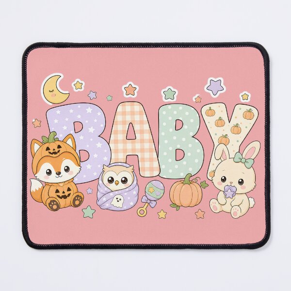 Item preview, Baby's First Halloween Letter Block Shirt | Cute Pastel Design designed and sold by MOCH- ART.