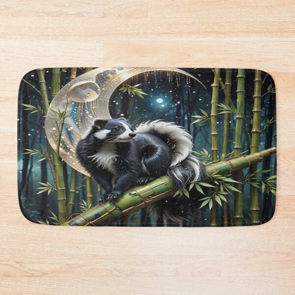 Item preview, Surreal Moon Forest with calm skunk glow designed and sold by FotoworldEdel.