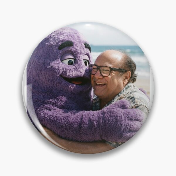 Item preview, Danny devito grimace Ronald mcdonald  meme memes funny parody birthday christmas birthday  designed and sold by CheeseBlueprint.
