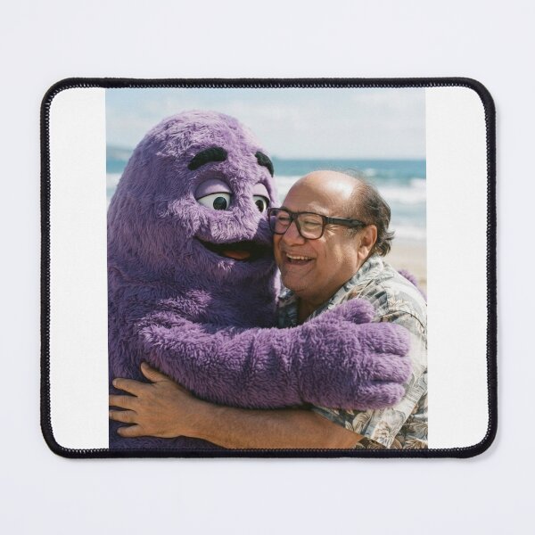 Item preview, Danny devito grimace Ronald mcdonald  meme memes funny parody birthday christmas birthday  designed and sold by CheeseBlueprint.