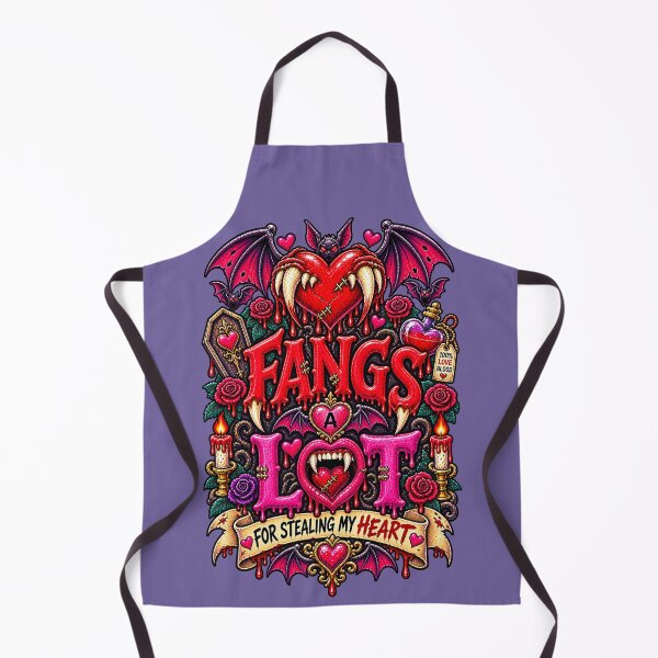 Item preview, DARK LOVE ❤️ - MONSTER ROMANCE COLLETION - VAMPIRE LOVE - FANGS ALOT - FOR STEALING MY HEART - v3 designed and sold by WheelieGdArt.