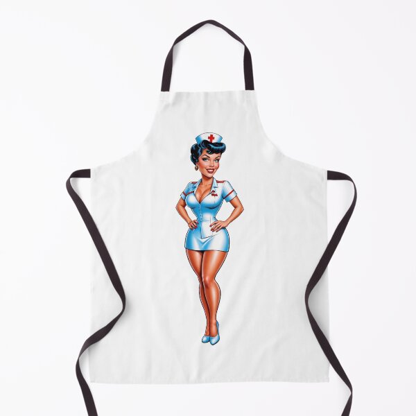 Item preview, sexy nurse pin up designed and sold by HolaJosephina.