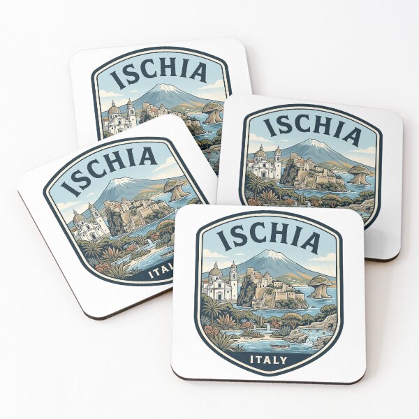 Item preview, Vintage Ischia Italy Travel Emblem designed and sold by k3rstman1.