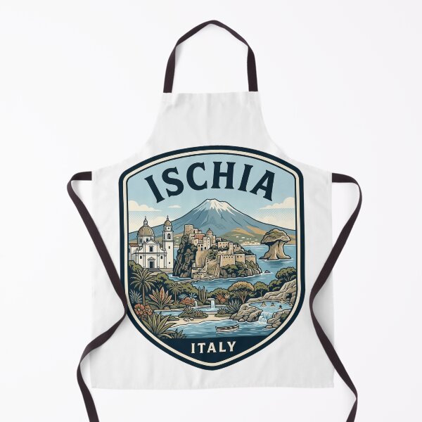 Item preview, Vintage Ischia Italy Travel Emblem designed and sold by k3rstman1.
