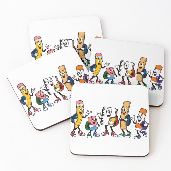 Item preview, Back to School Supplies Friends Discussing Classroom Crew T-shirt Sticker designed and sold by Sunday.Supply.