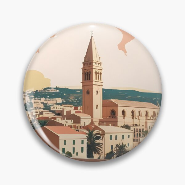 Item preview, Valletta Malta Vintage Travel Tourism designed and sold by TravelersGems.