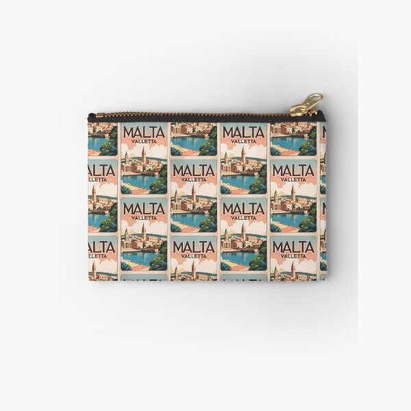 Item preview, Valletta Malta Vintage Travel Tourism designed and sold by TravelersGems.