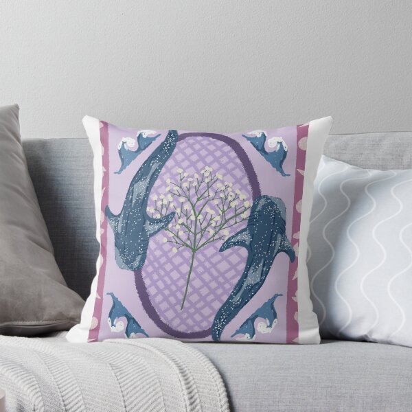 Item preview, Whale sharks and Babiesbreath designed and sold by atticuscreates.