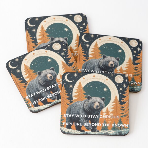 Item preview, Wilderness Whispers: A Collection of Bear-Inspired Nature Art #5 designed and sold by Helios Be. Lavsh.