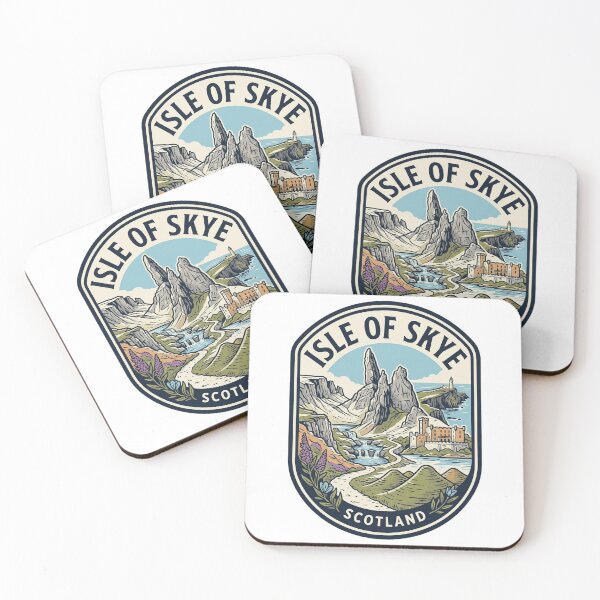 Item preview, Isle of Skye Scotland Vintage Travel Badge designed and sold by k3rstman1.