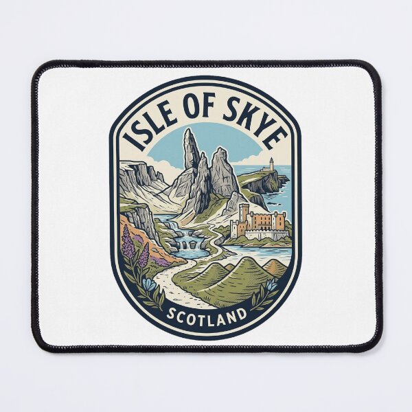 Item preview, Isle of Skye Scotland Vintage Travel Badge designed and sold by k3rstman1.