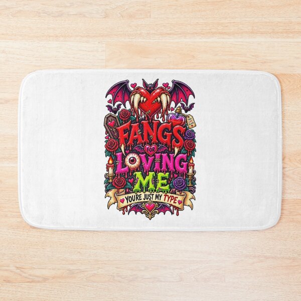 Item preview, DARK LOVE ❤️ - MONSTER ROMANCE COLLETION -  VAMPIRE LOVE -  FANGS FOR LOVING ME - YOU'RE JUST MY TYPE designed and sold by WheelieGdArt.