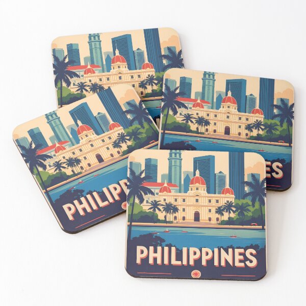 Item preview, Manila Philippines Vintage Travel Tourism designed and sold by TravelersGems.