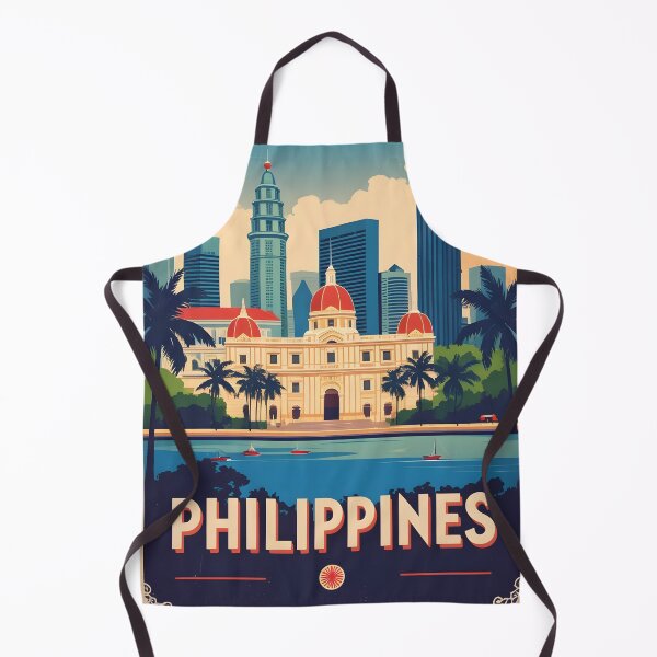 Aperçu de l'œuvre Manille, Philippines, Voyages et tourisme vintage créée et vendue par TravelersGems.