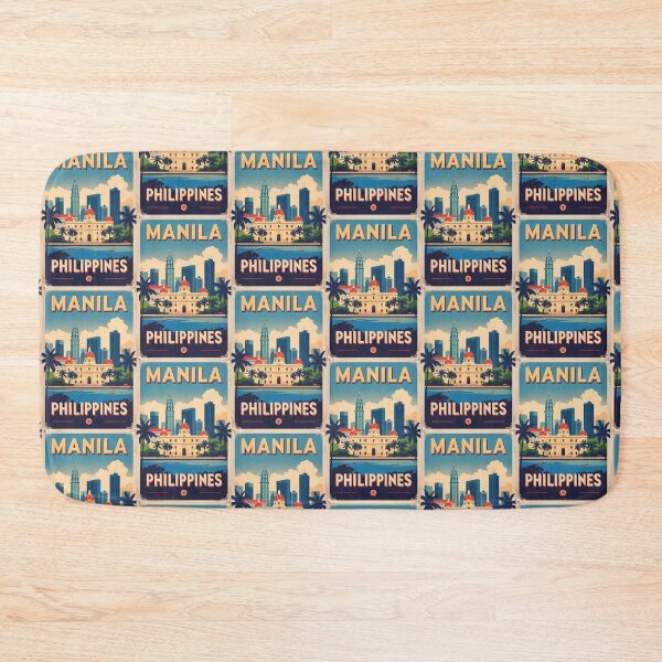 Item preview, Manila Philippines Vintage Travel Tourism designed and sold by TravelersGems.
