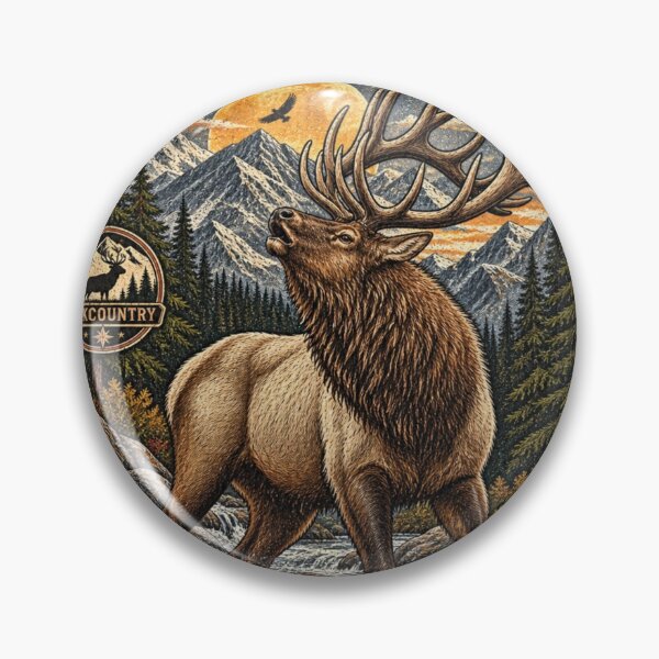 Item preview, ELK OF THE HIGH COUNTRY designed and sold by KrungiT Design .