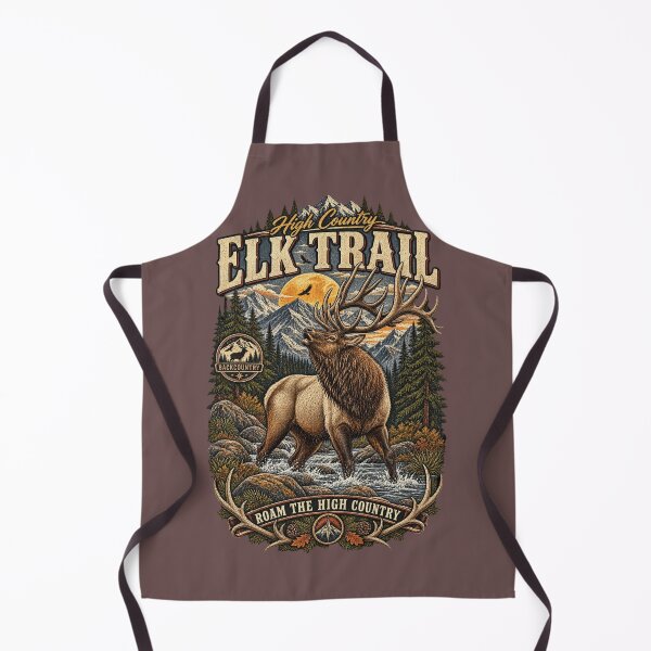 Item preview, ELK OF THE HIGH COUNTRY designed and sold by KrungiT Design .