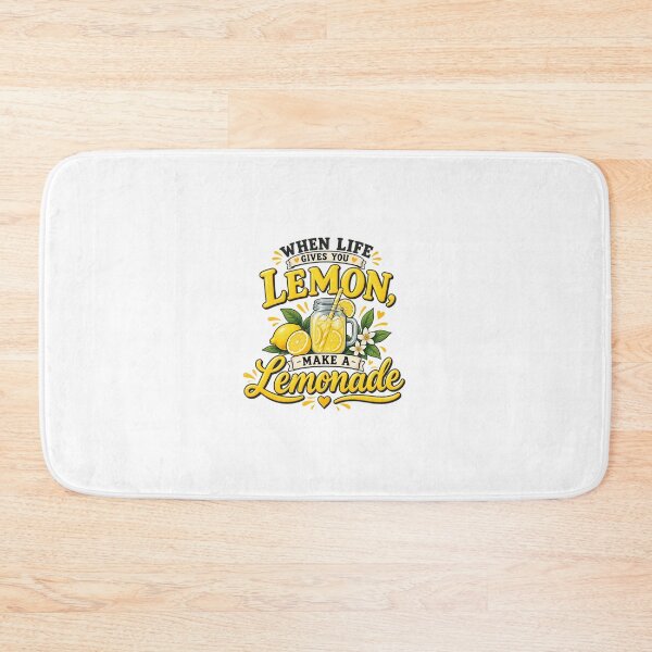 Item preview, When Life Gives You Lemon, Make a Lemonade – Vintage Lemon Typography Design designed and sold by 50Pxels.