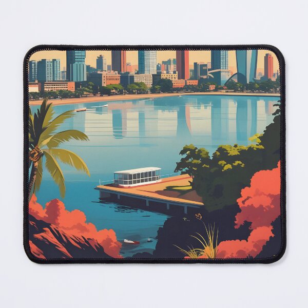 Item preview, Luanda Angola Vintage Travel Tourism designed and sold by TravelersGems.
