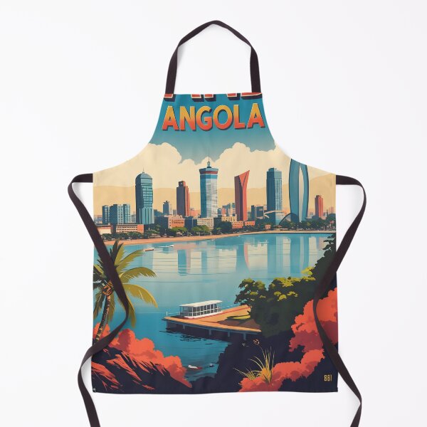Item preview, Luanda Angola Vintage Travel Tourism designed and sold by TravelersGems.